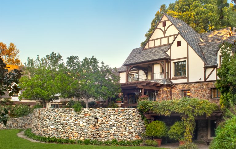 Outdoor Garden Cottage English Tudor Style by HartmanBaldwin Outdoor Garden Cottage English Tudor Style