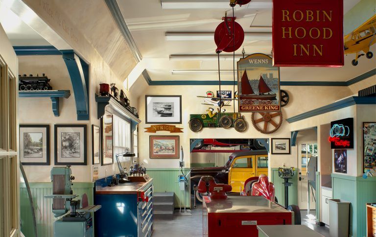 English Tudor Style Collectors Room by HartmanBaldwin English Tudor Style Collectors Room