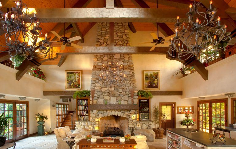 English Tudor Style Fireplace by HartmanBaldwin English Tudor Style Fireplace