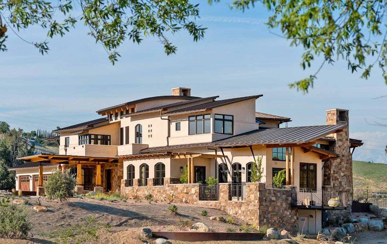 Contemporary Ranch Custom Home Designed by HartmanBaldwin