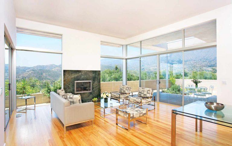 Mid-Century Modern Living Room Design by HartmanBaldwin