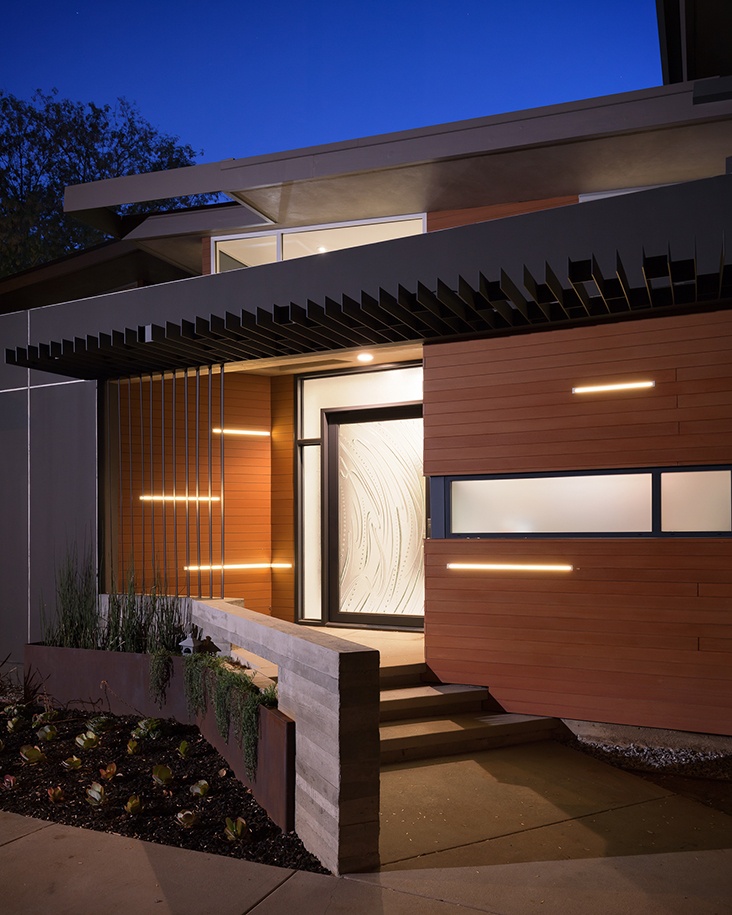 Contemporary Architecture Home Transformations Front Door