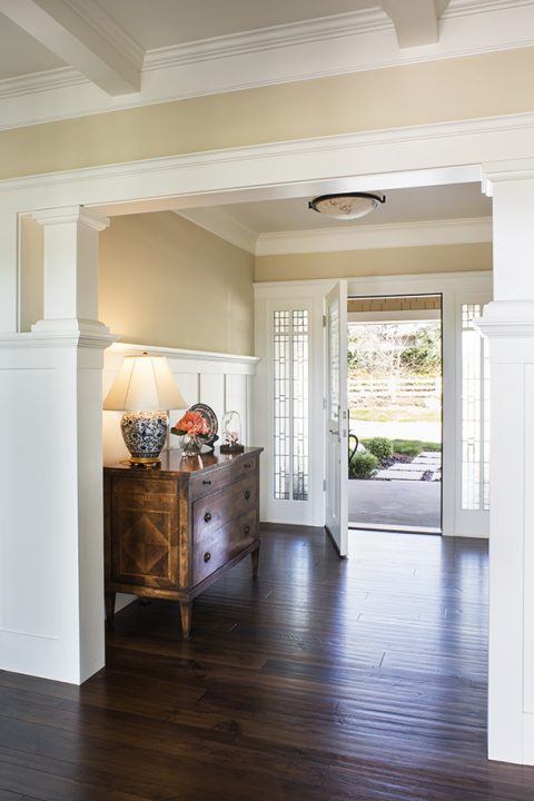 Custom-Built Hampton’s Style Doorway Design by HartmanBaldwin - Hartman Baldwin Pre-Launch Custom-Built Hampton’s Style Doorway Design