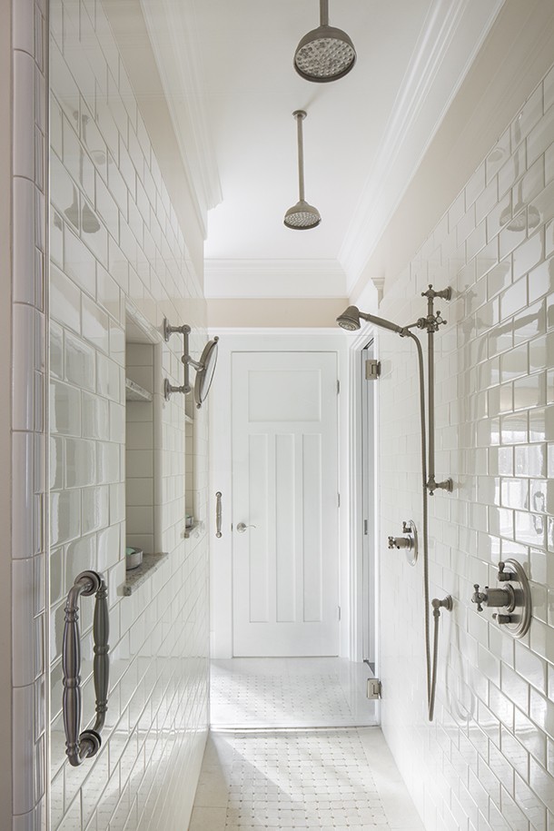 Custom-Built Hampton’s Style Bathroom Design