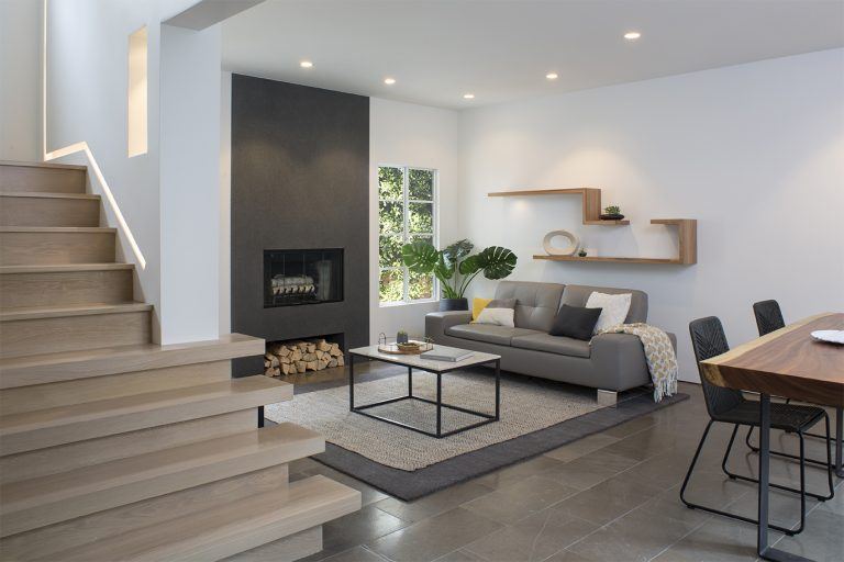 Modern Minimalist Living Room Design by HartmanBaldwin