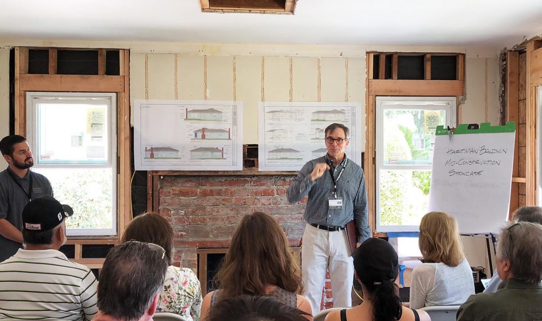 HartmanBaldwin Project Presentation - Hartman Baldwin Pre-Launch HartmanBaldwin staff showing plans for a new project.