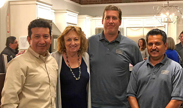 Pasadena Ferguson Construction Project by HartmanBaldwin - Hartman Baldwin Pre-Launch HartmanBaldwin staff and potential clients in showroom.