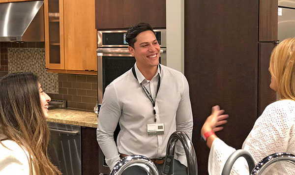 Pasadena Ferguson Construction Project by HartmanBaldwin - Hartman Baldwin Pre-Launch HartmanBaldwin staff and potential clients in showroom.