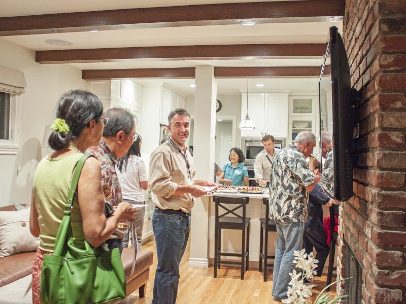 HartmanBaldwin Inside Look at Finished Work HartmanBaldwin staff meeting at recently completed project.