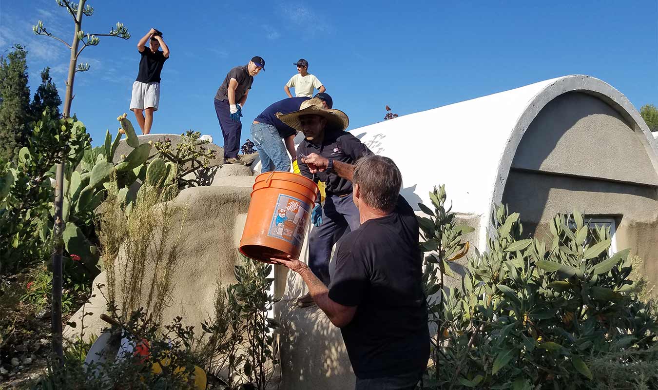 HartmanBaldwin staff assisting with local project.