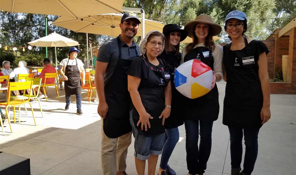 HartmanBaldwin staff assisting with local project.