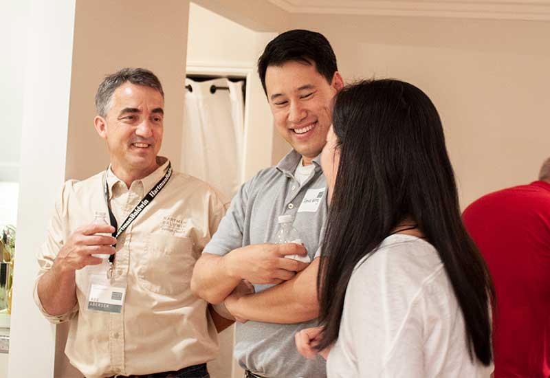 HartmanBaldwin Inside Look at Finished Work - Hartman Baldwin Pre-Launch HartmanBaldwin staff showing a recently completed project.