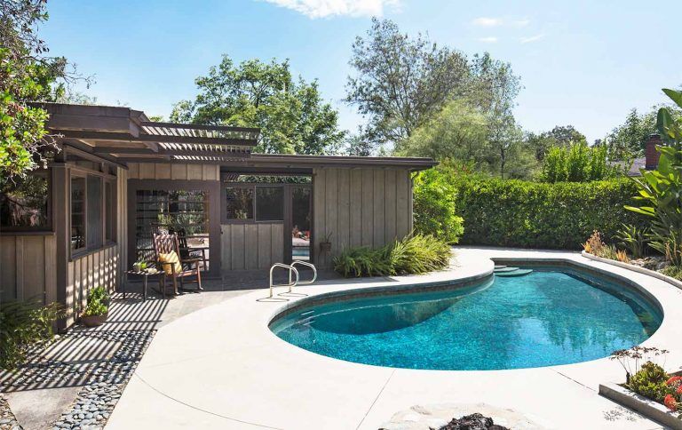 Mid-Century Modern Home with Post and Beam Architecture Outdoor Living by HartmanBaldwin