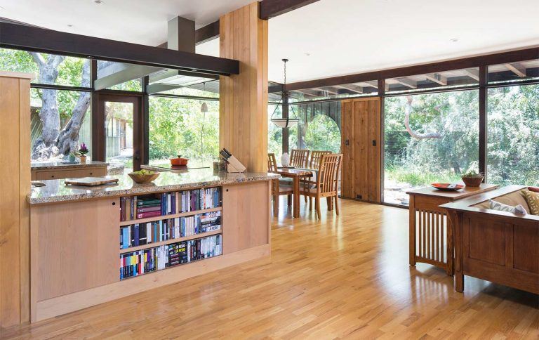 Mid-Century Modern Home Living Area by HartmanBaldwin