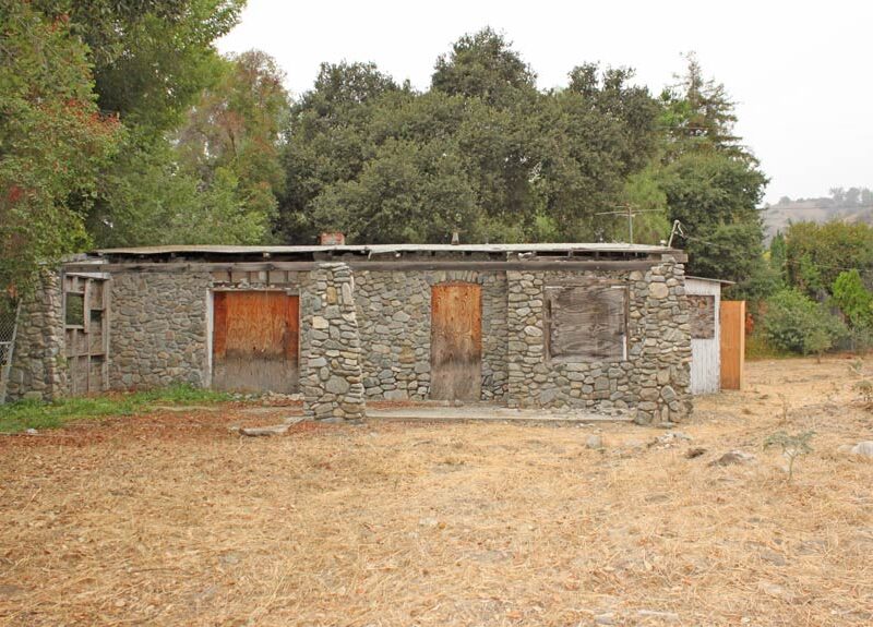 Before image of canyon architecture project.