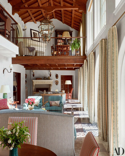 HartmanBaldwin custom remodel for Shonda Rhimes featured in Architectural Digest.