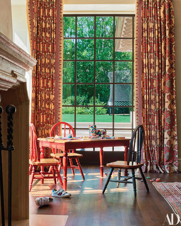 Estate renovation by HartmanBaldwin whole home remodeling company Photo by Architectural Digest