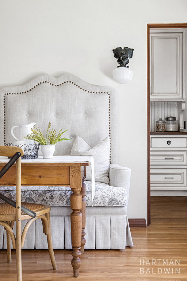 Spanish Style Home Remodel Table and Chair