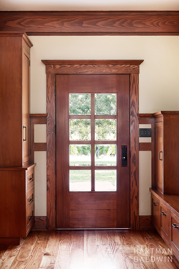Craftsman Home Renovation Front Door Design by HartmanBaldwin Craftsman Home Renovation Front Door