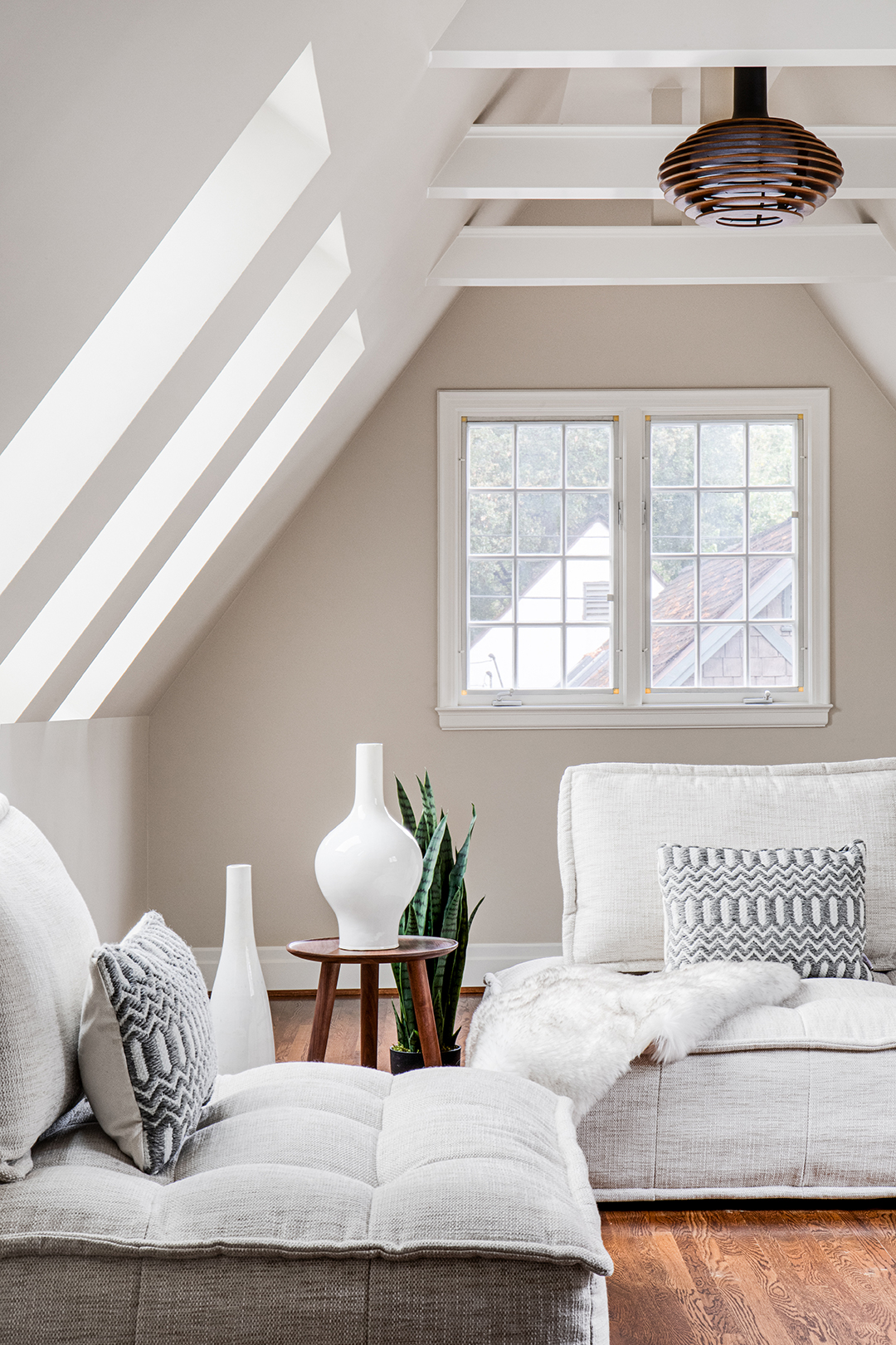 Revitalized English Cottage Home Living Room