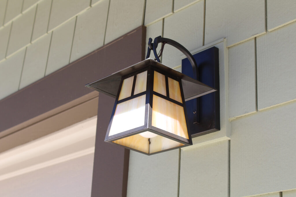 HartmanBaldwin Craftsman Outdoor Sconce - Hartman Baldwin Pre-Launch Craftsman-style outdoor sconce